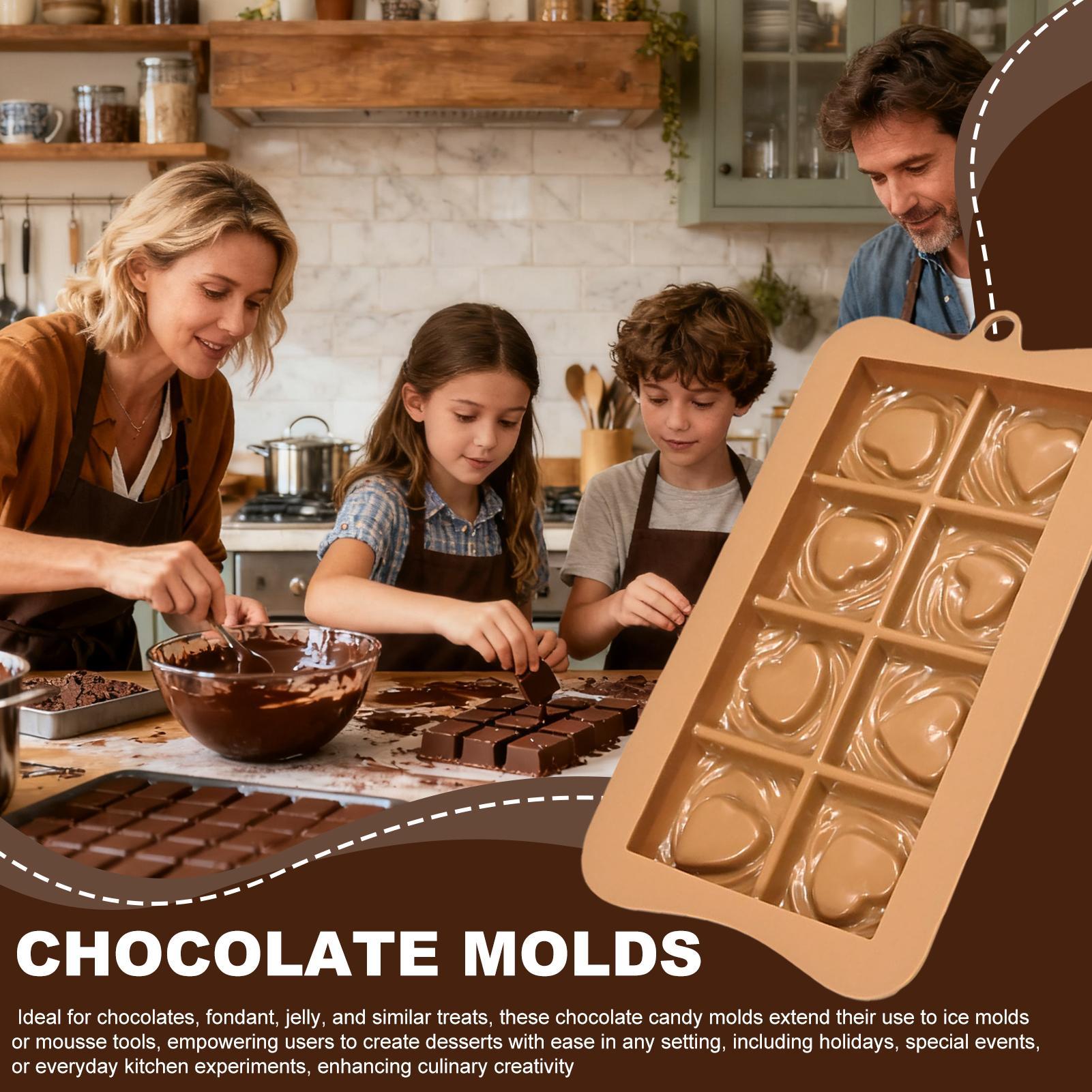 Food Energy Snacks - Candy Bar Molds Food Grade Flexible