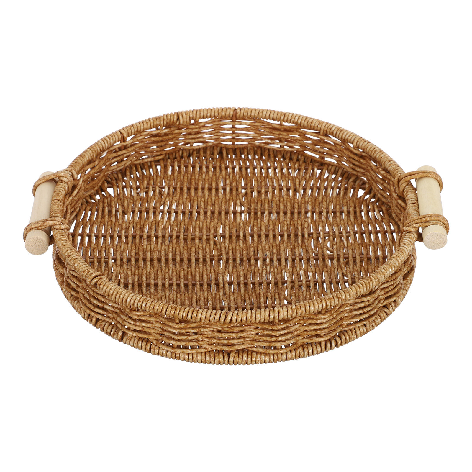 Imitation Rattan Bread Basket  - огляд і ціна Food Drink Snacks