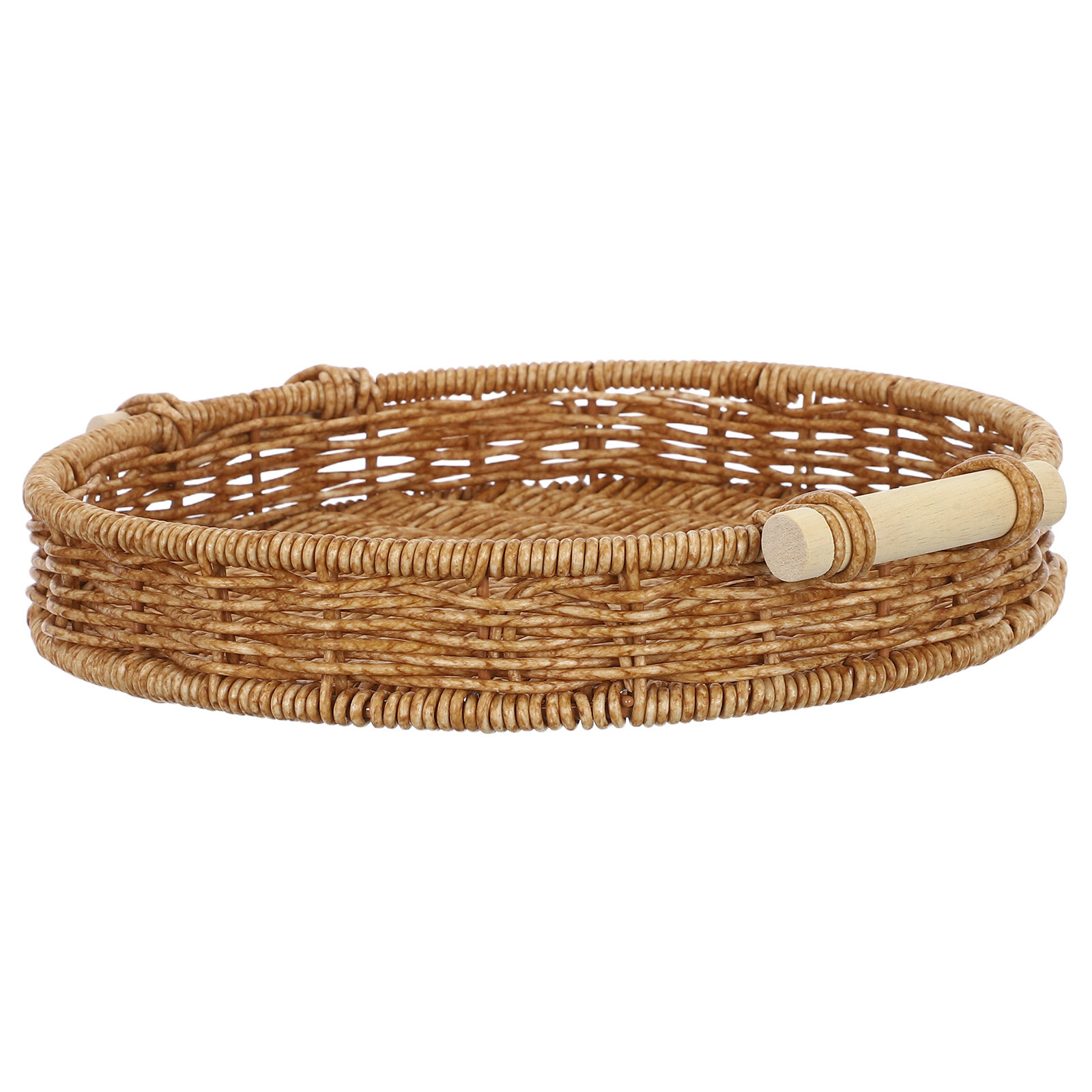 Imitation Rattan Bread Basket  - огляд і ціна Food Drink Snacks