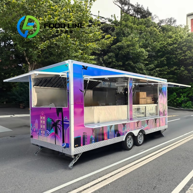Compact Street Food Trailer Wi - огляд і ціна Food Energy Snacks