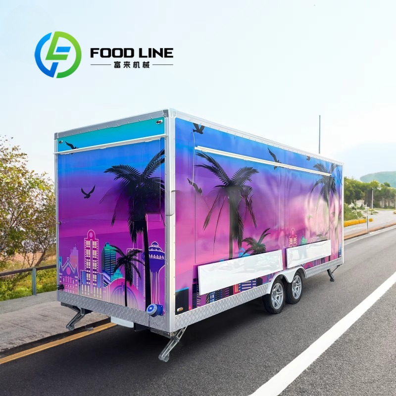 Compact Street Food Trailer Wi - огляд і ціна Food Energy Snacks