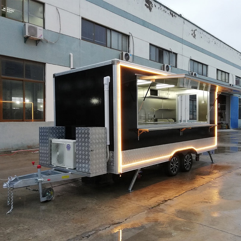 Square Type Food Trailer Custo - огляд і ціна Food Energy Snacks