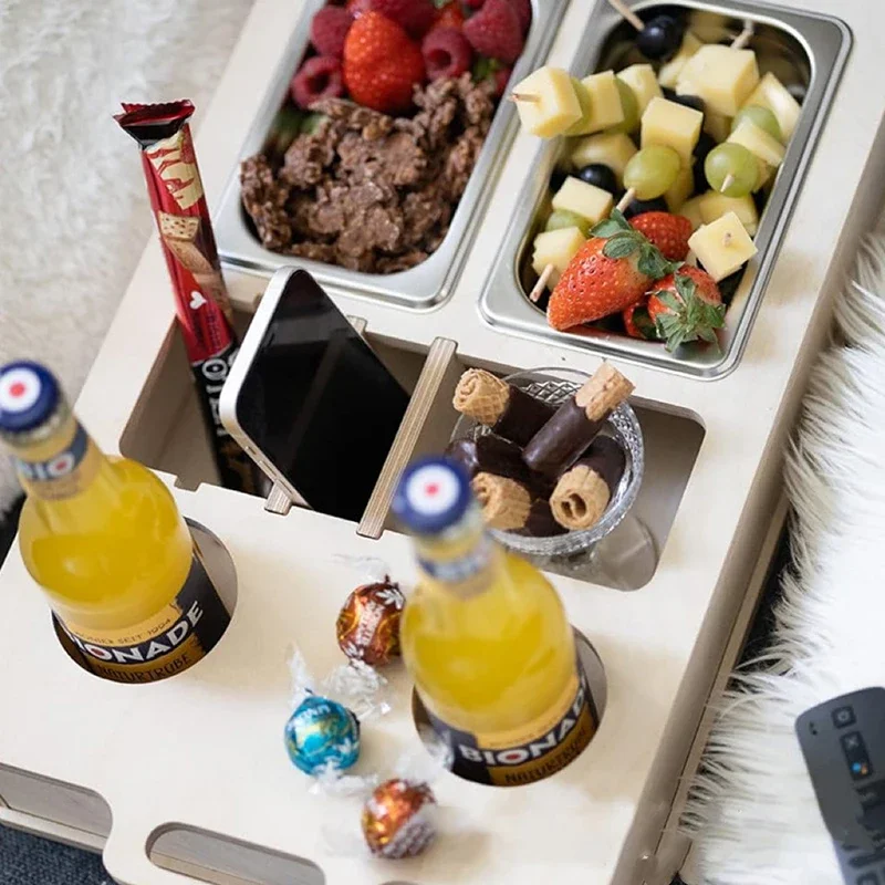 Rectangle Bamboo Tray Desktop  - огляд і ціна Food Drink Snacks