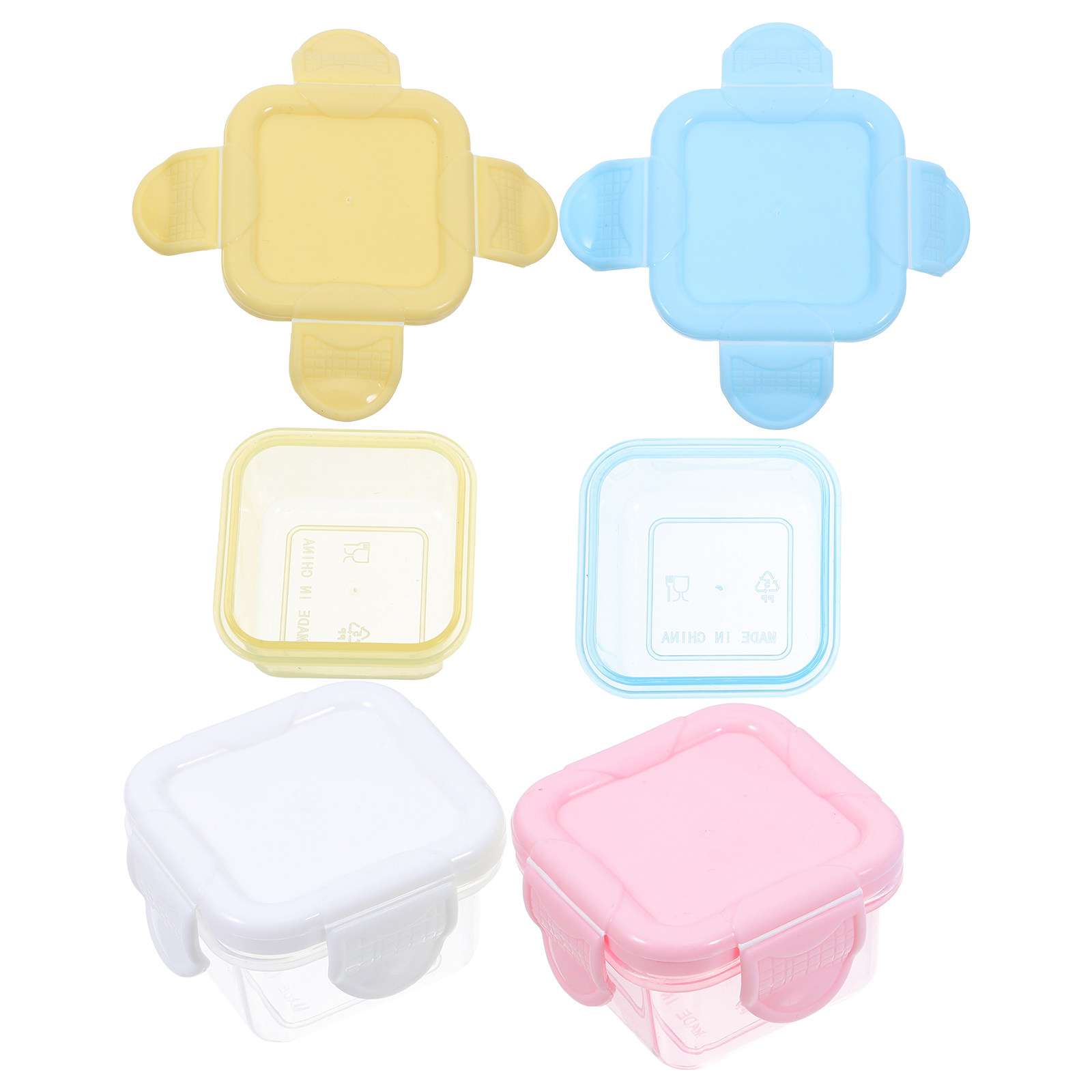 4Pcs Portable Snack Containers - огляд і ціна Food And Snacks For Picnic