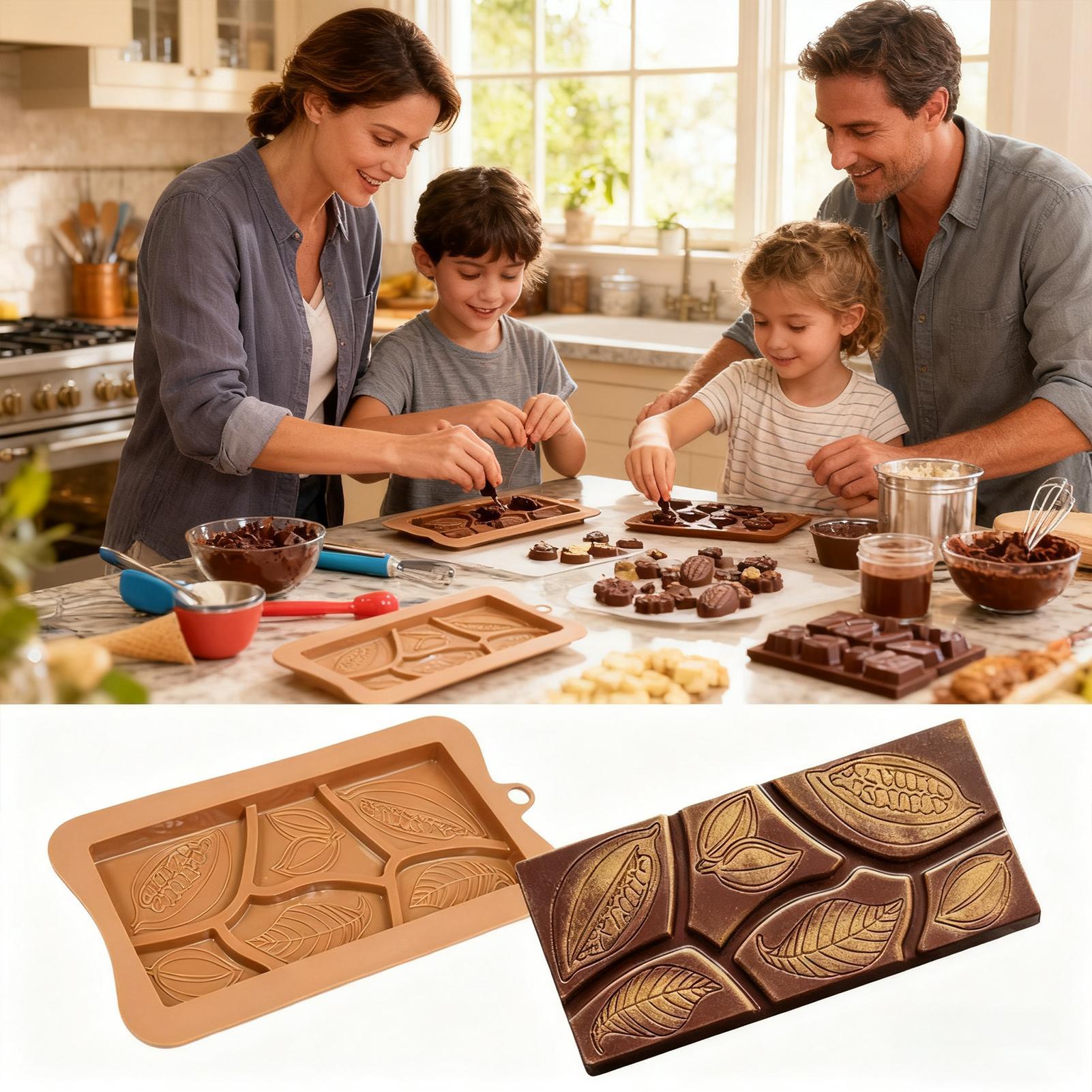 Silicone Chocolate Bar Mold Fo - огляд і ціна Food Energy Snacks