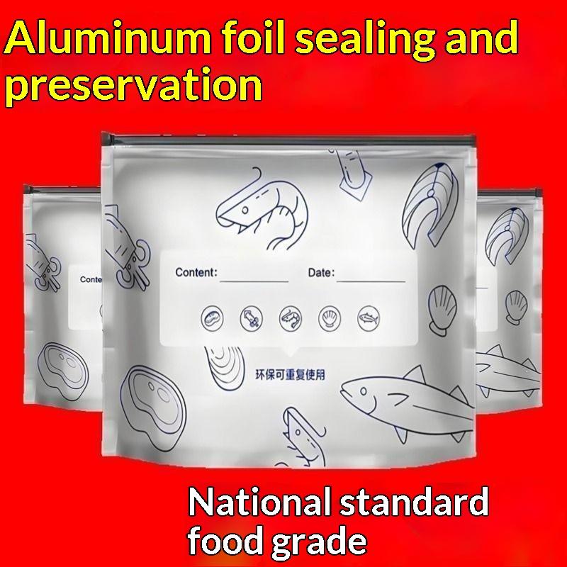 50Pcs Reusable Aluminum Foil F - огляд і ціна Snacks Food Labels