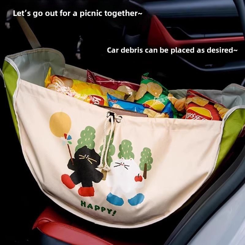Large Capacity Car Storage Bag - огляд і ціна Food And Snacks For Picnic