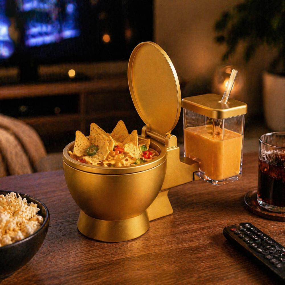 Toilet Shaped Ramen Bowl Set,  - огляд і ціна Food Drink Snacks