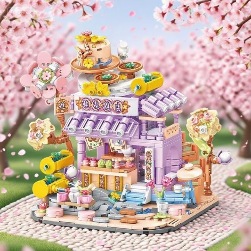 New Food Shops Building Blocks - огляд і ціна Food Nation Snacks