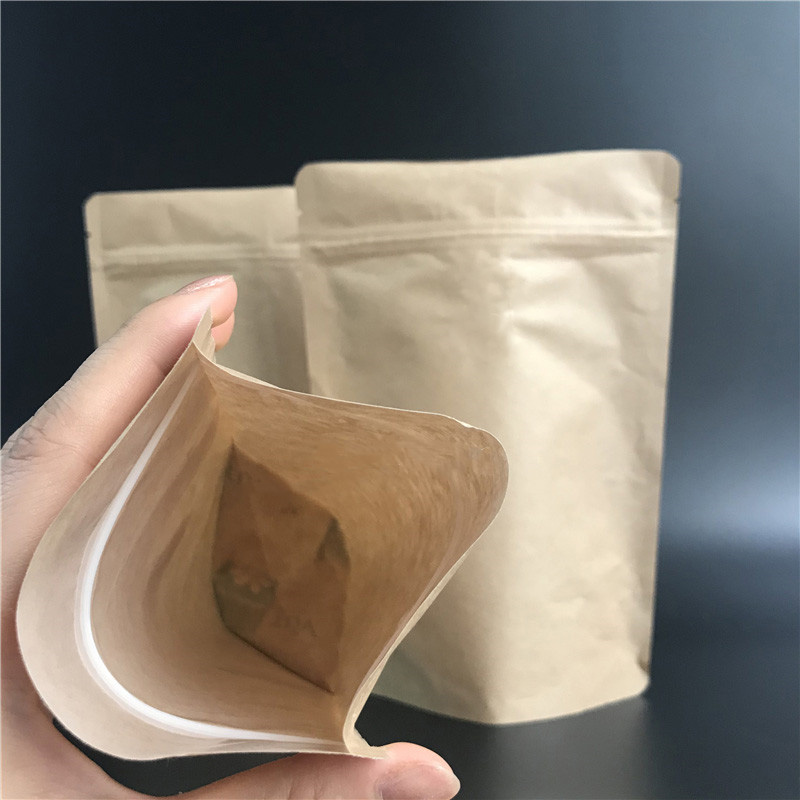 50pcs Resealable Doypack Brown - огляд і ціна Food Energy Snacks