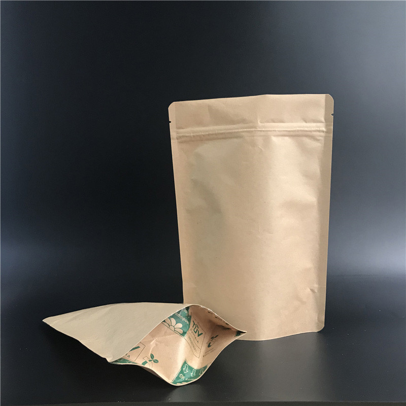 50pcs Resealable Doypack Brown - огляд і ціна Food Energy Snacks